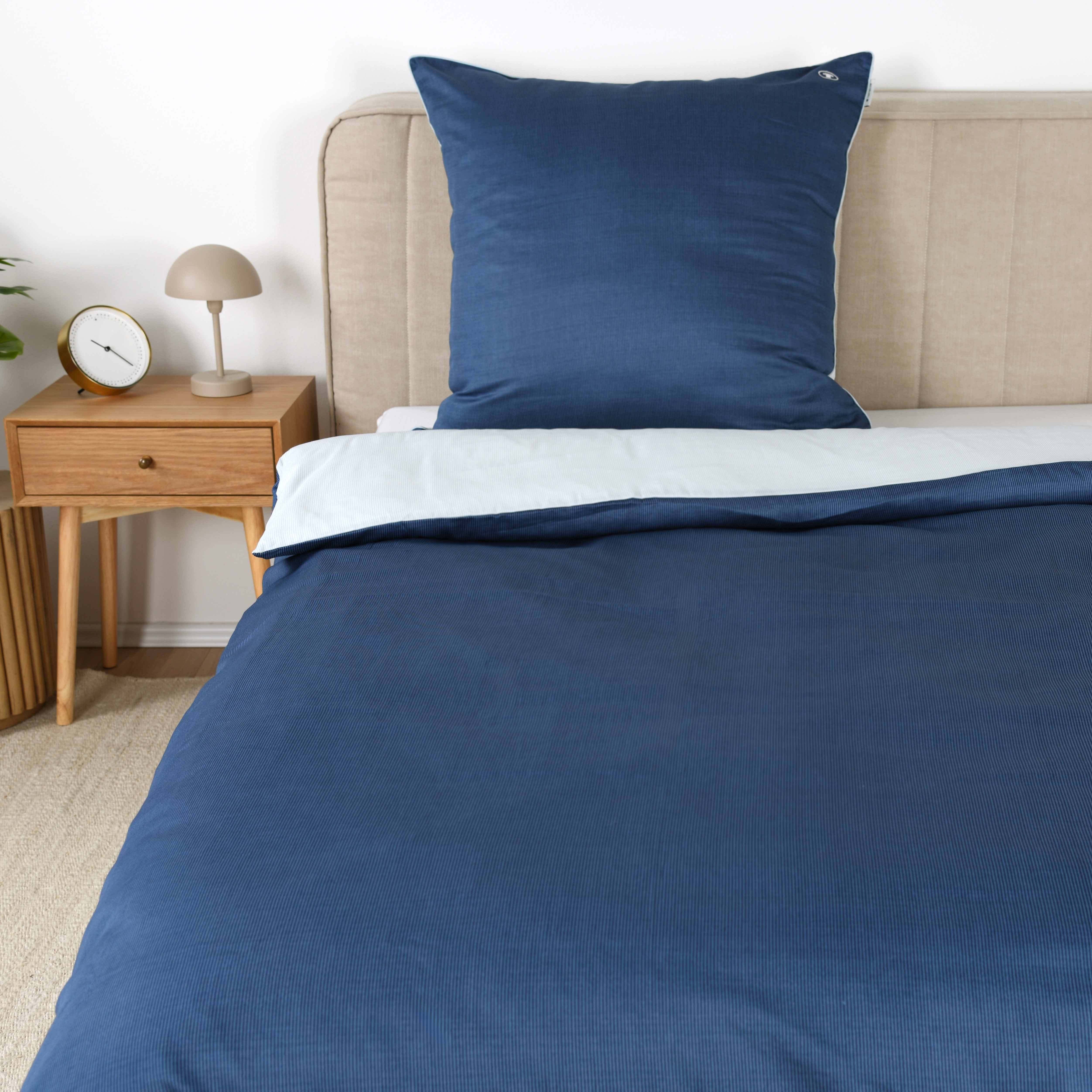 TOM TAILOR HOME Bettwäsche FINE STRIPES, Satin