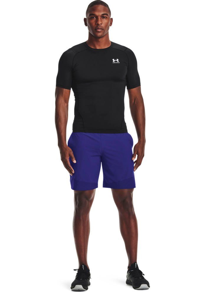 Under Armour® Trainingsshirt UA HG ARMOUR COMP SS Kurzarm-Design, Rundhalsausschnitt, atmungsaktives Material