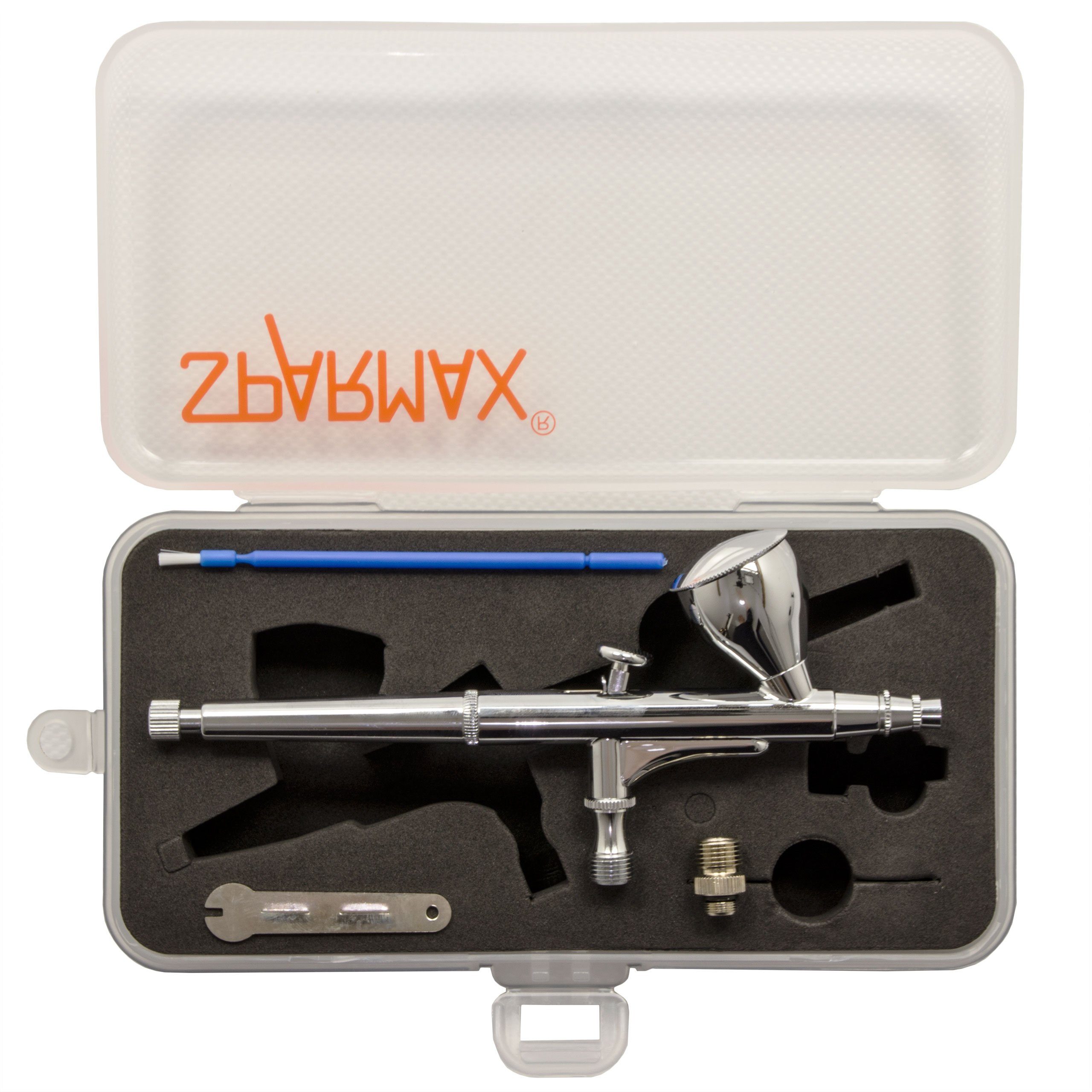 Sparmax Airbrush-Kompressor Sparmax TC-610H-n + SP-20X Airbrushpistole Fine Art - Airbrush Set 13