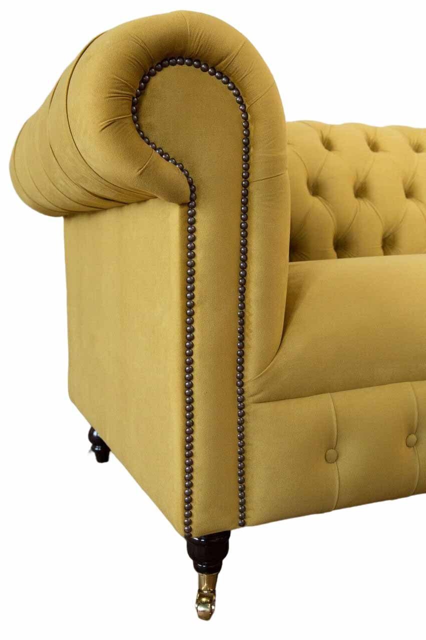 JVmoebel Zweisitzer Design Chesterfield Sofa Klassisch Chesterfield-Sofa, Sofas Wohnzimmer