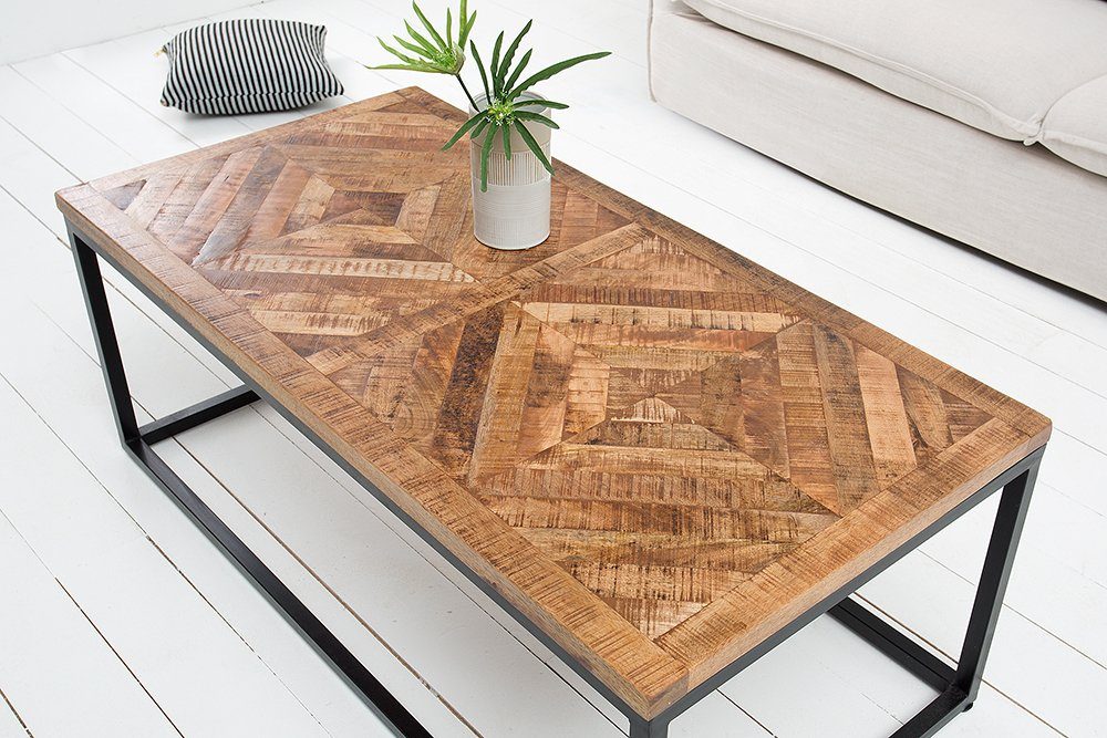 riess-ambiente Couchtisch INFINITY HOME 100cm natur, Wohnzimmer · Massivhol günstig online kaufen