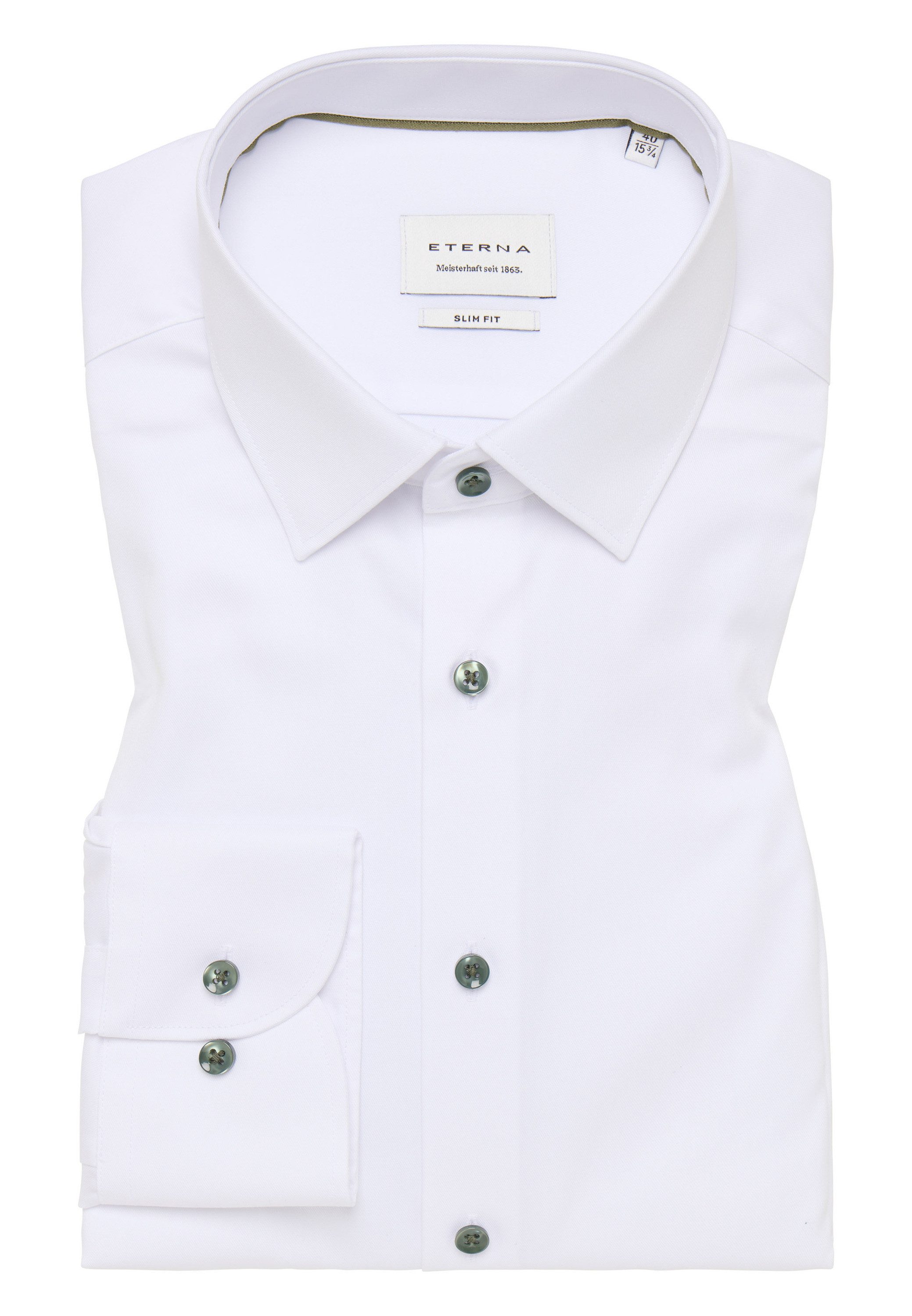 Eterna Langarmhemd SLIM FIT NON IRON (bügelfrei)