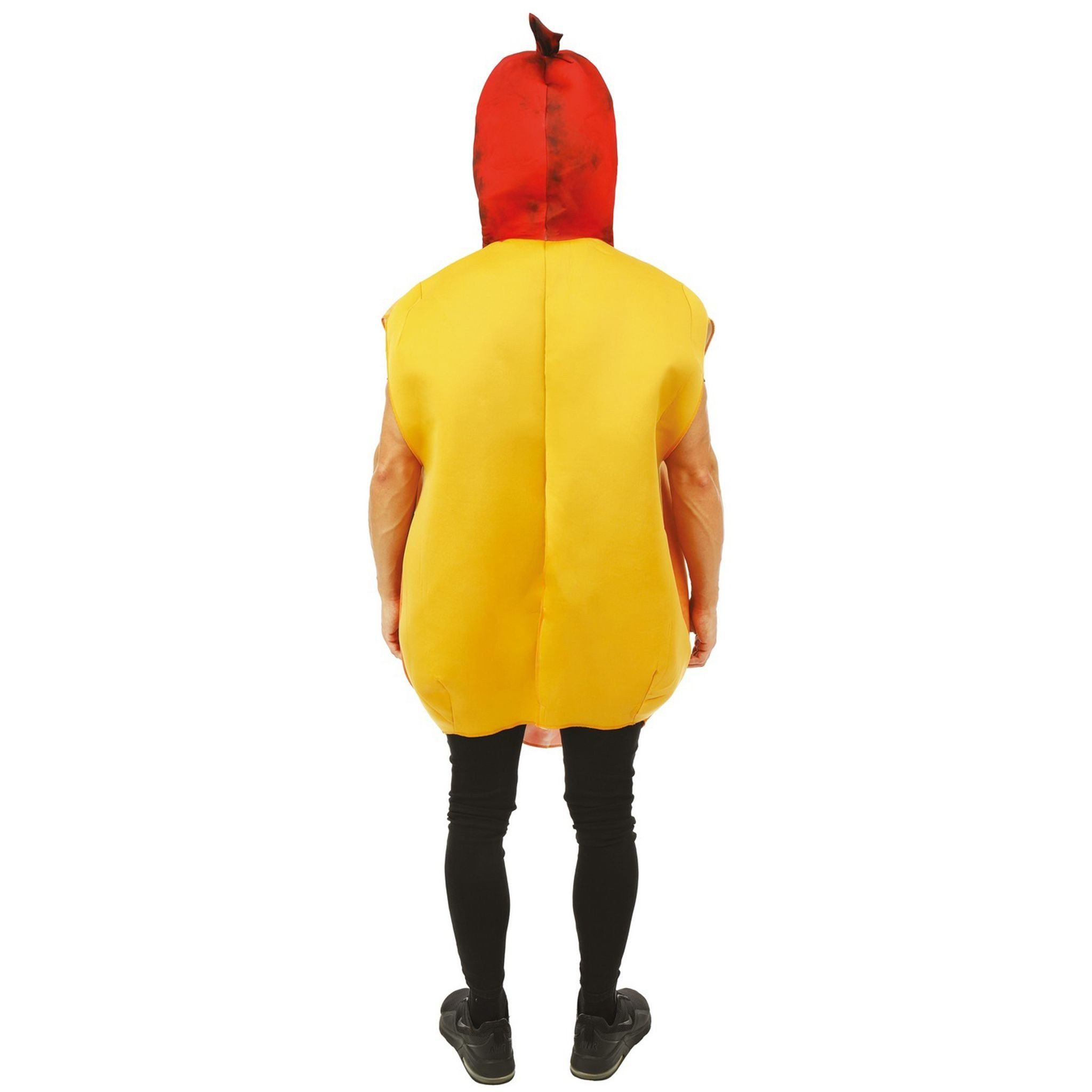 p`tit clown Lebensmittel-Kostüm Hotdog Kostüm Fast Food Party Erwachsene