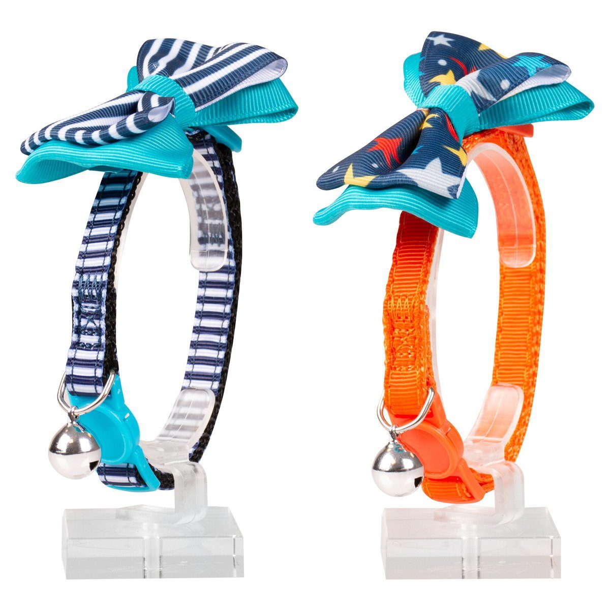 DUVO+ Katzen-Halsband Katzenhalsband Fliege Nylon