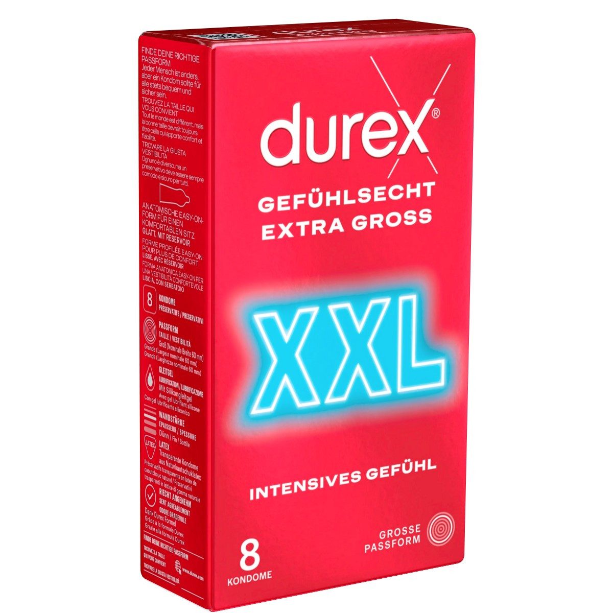 XXL-Kondome Gefühlsecht XXL
