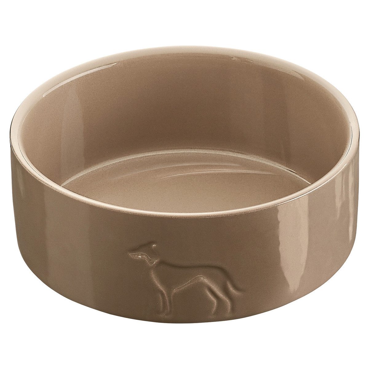 Futternapf Keramik-Napf Osby Glazed beige für Hunde