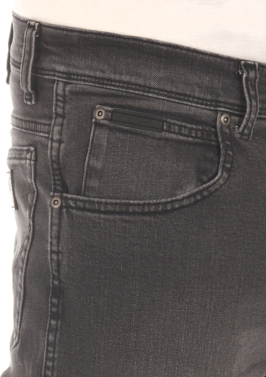Wrangler Straight-Jeans Herren Jeanshose Texas Stretch Regular Fit Denim Hose mit Stretch – Bild 4 von 5