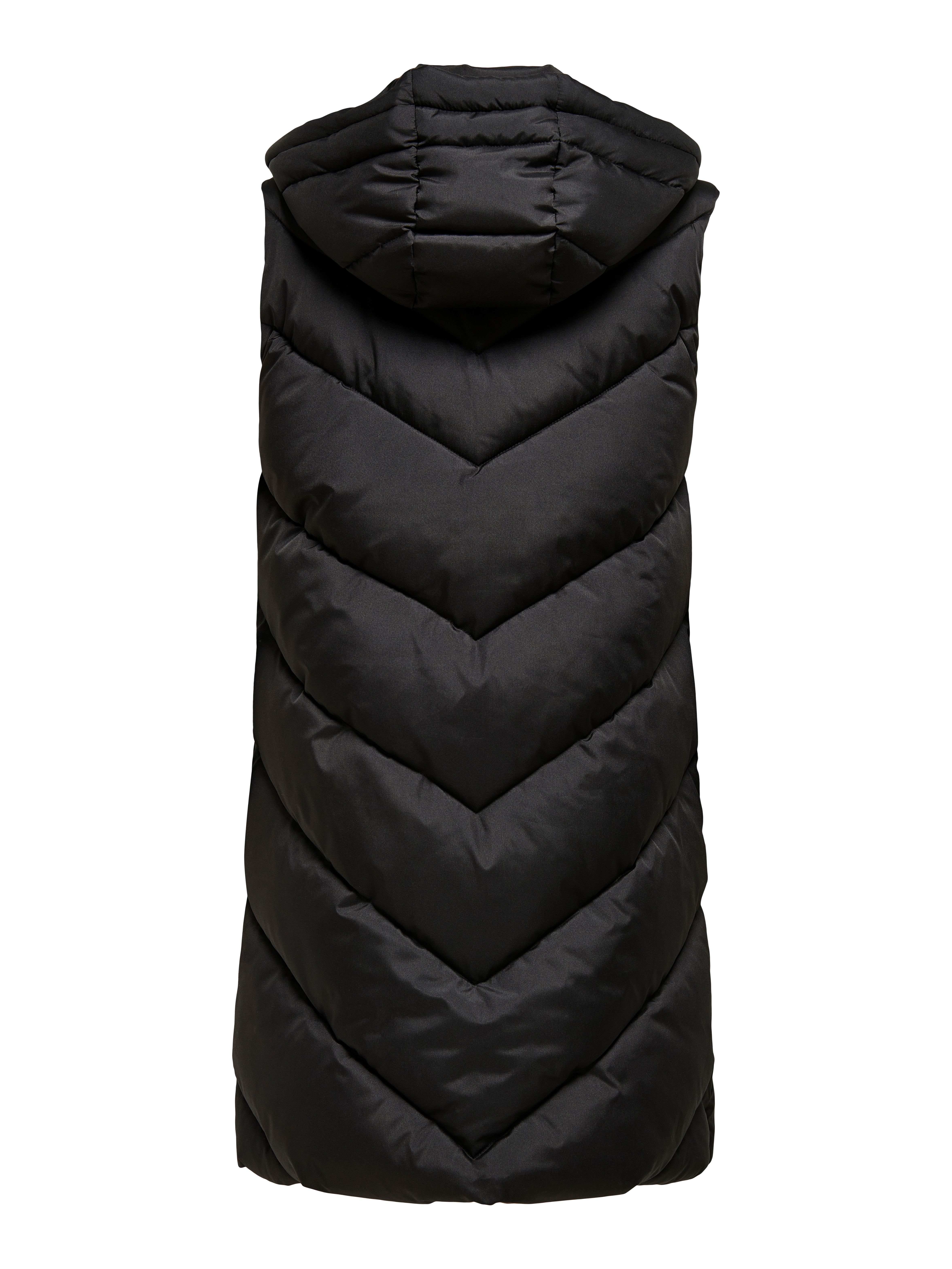JDY Steppweste JDYSKYLAR LIFE HOOD WAISTCOAT OTW NOOS