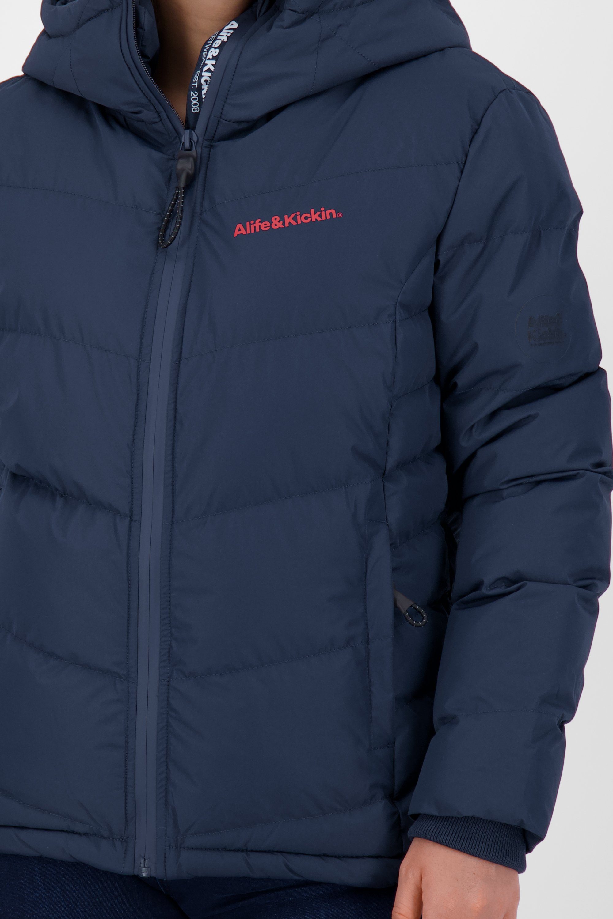 Alife & Kickin Winterjacke RaianaAK gefütterte Winterjacke, A Damen marine Jacke Jacket