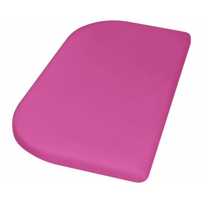 Bettlaken Spannbetttuch für Seitenbett 89 x 51 cm rosa Playshoes 100% Baumwolle Gummizug: rundum