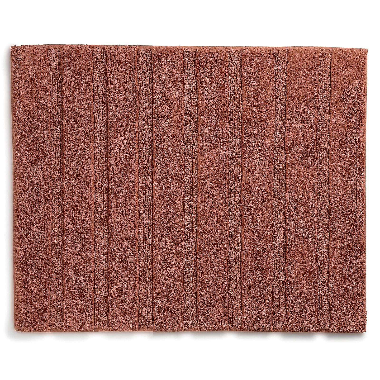 kela Badematte Megan, Höhe 16 mm, 100%Baumwolle, rutschhemmend, bei 30°C waschbar, für Fußbodenheizung geeignet