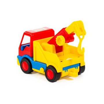 Polesie Spielzeug-Auto Spielzeug Abschleppwagen 37633, Abschlepphaken, Kran, 19 x 10 x 12 cm