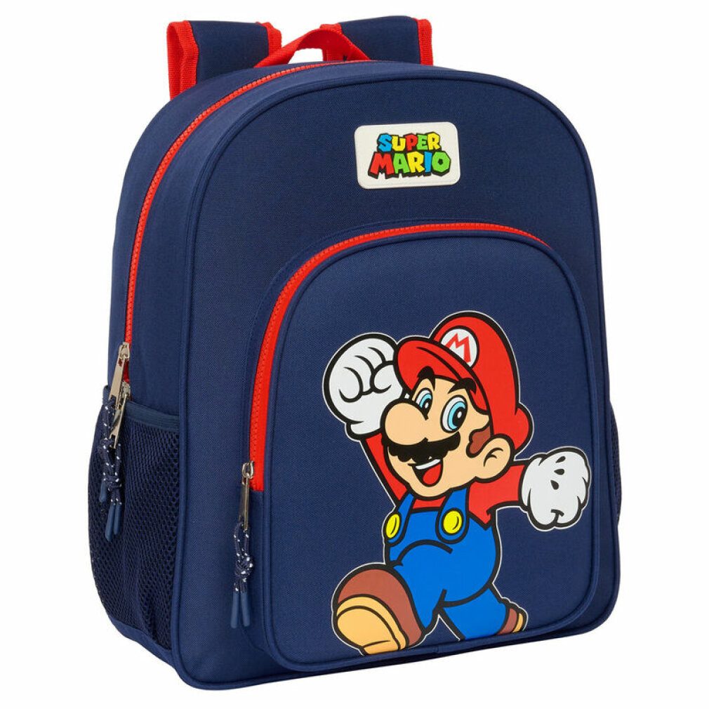 safta Rucksack Super Mario Bros anpassungsfähig Rucksack 38cm