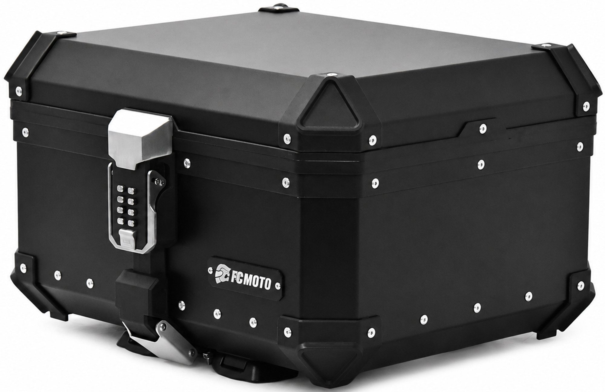 FC-Moto Handgepäck-Topcase Terreno X FLEX 38 L Keyless Alu Topcase/Seitenkoffer, Hartschalenkonstruktion,wasserdicht
