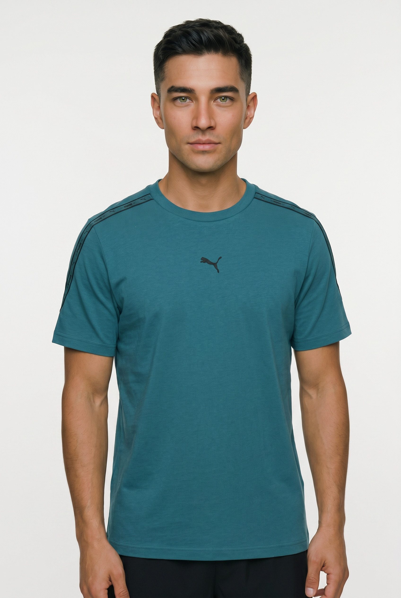 PUMA T-Shirt ESS TAPE TEE Regular Fit, Kurzarm, für sportlichen Look, aus Baumwolle