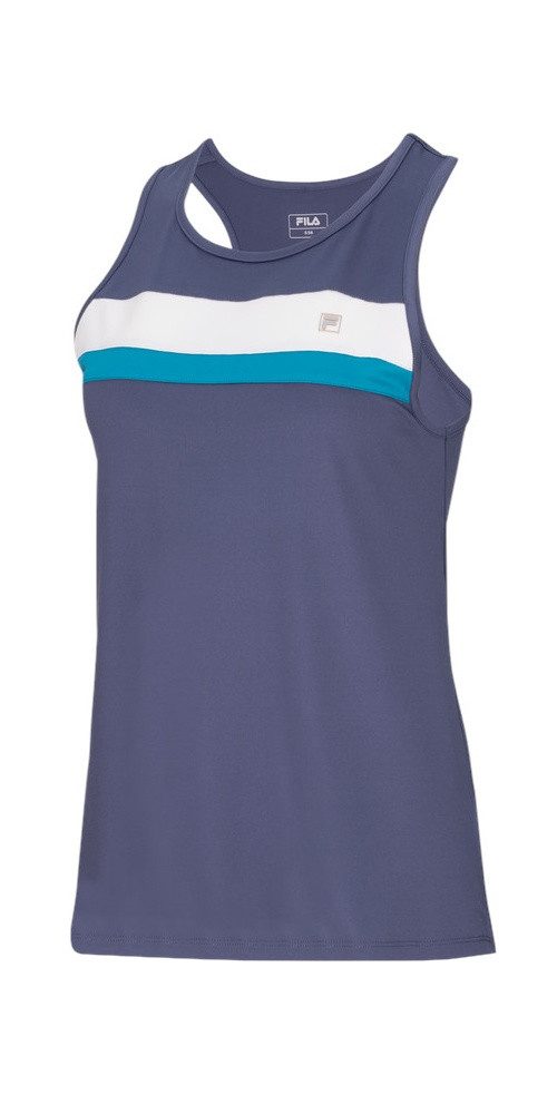 Fila Tanktop Tennis-Tank Top Elva (breite Racerback) indigoblau Damen