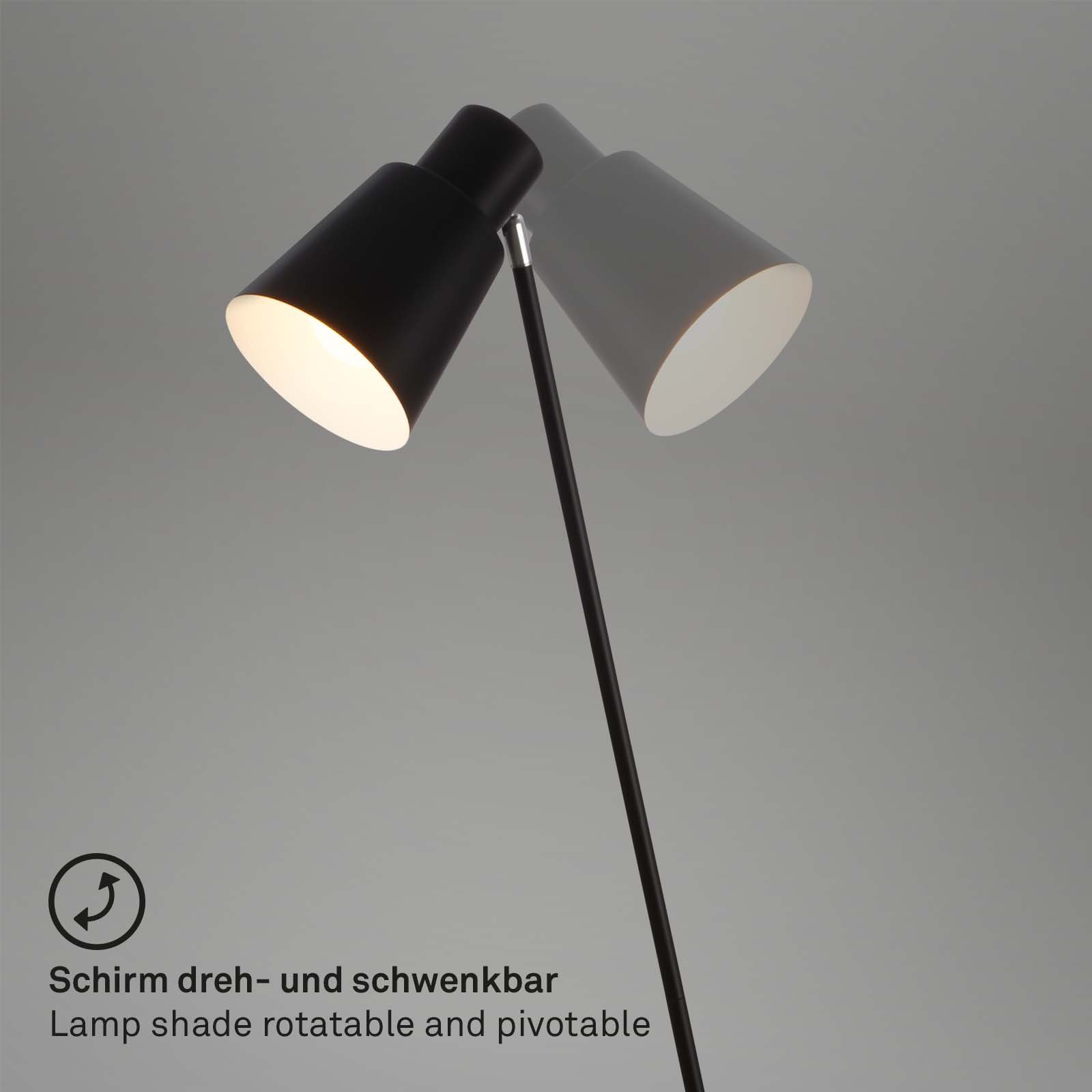Stehlampe wechselbar LED 1475015, Leuchten Briloner