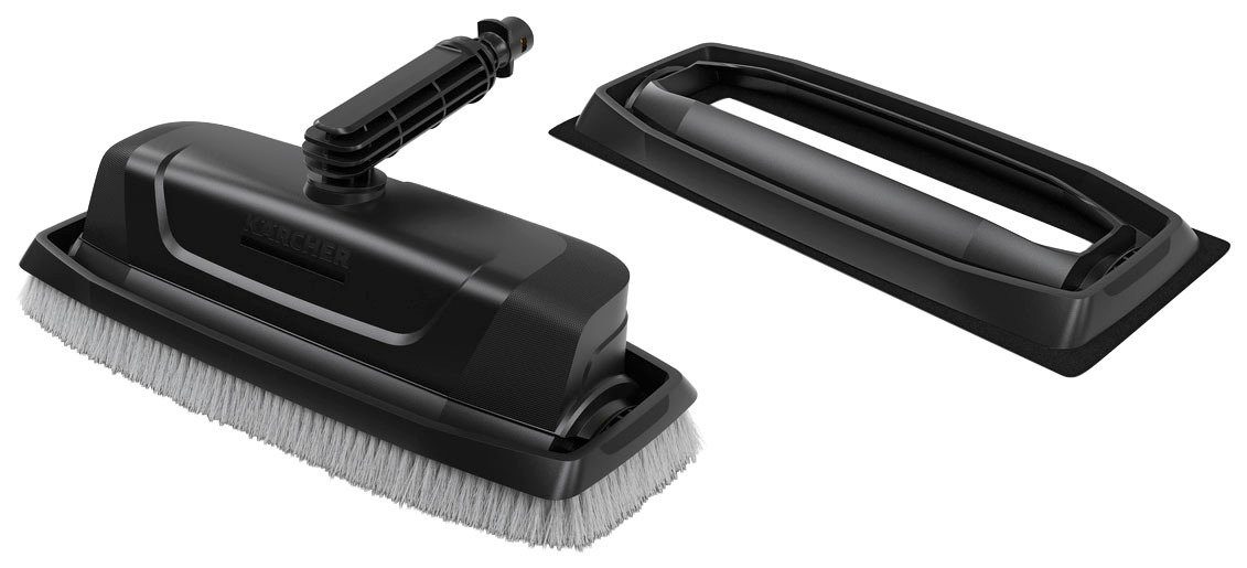 KÄRCHER Reinigungsbürste Fassaden- und Glasreinigungsaufsatz, abnehmbares, waschbares Mikrofaserpad