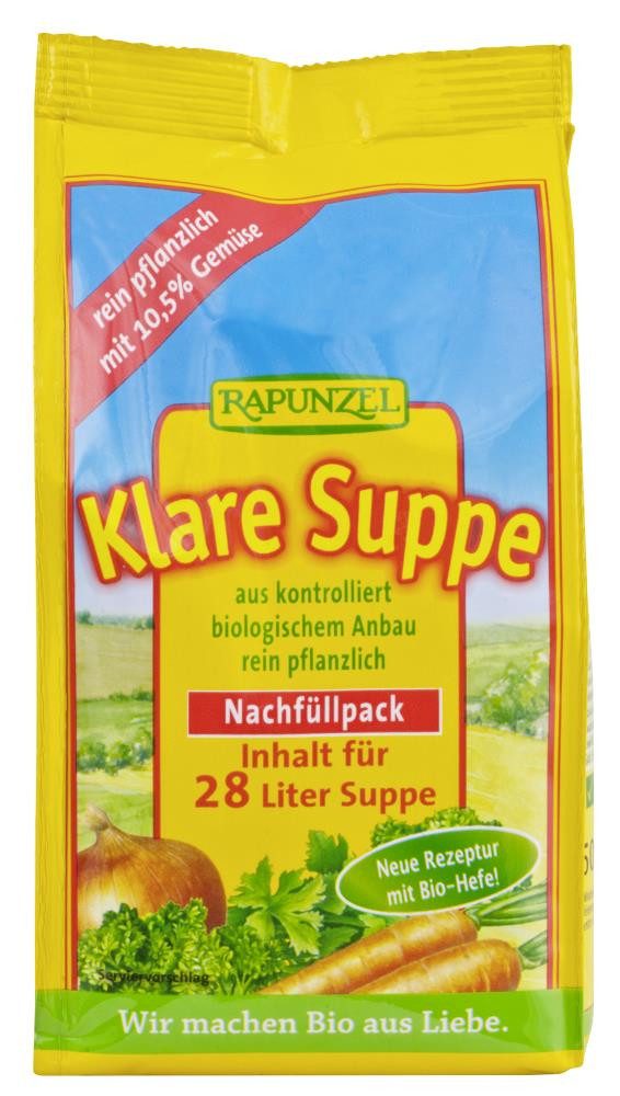 Rapunzel Brühe Klare Suppe - mit Bio-Hefe 500g