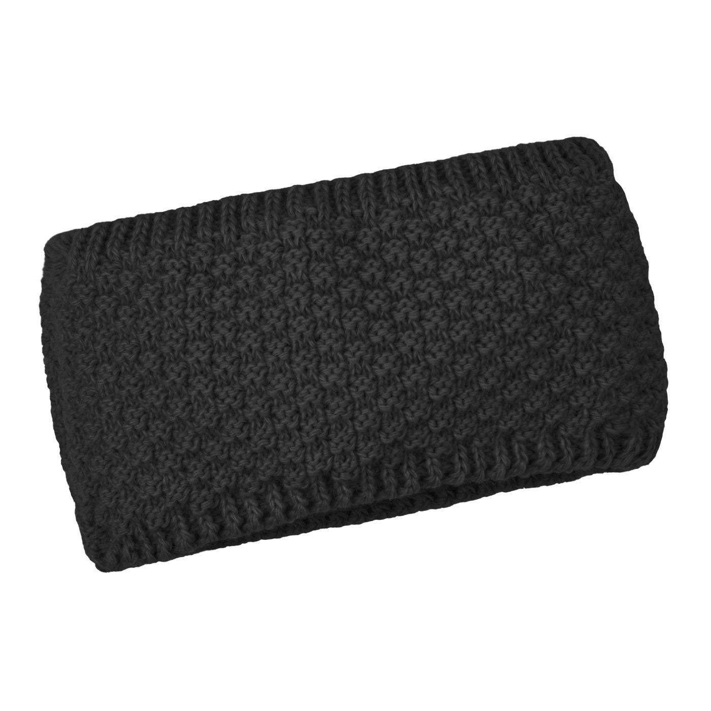 Fleece-Futter schwarz Damen Ohrenwärmer Neverless Herbst Headband Stirnband Neverless® Winter Strick Knite Stirnband