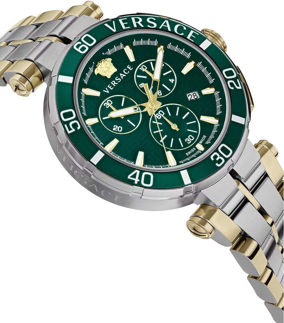 Schweizer Uhr CHRONO Versace GRECA