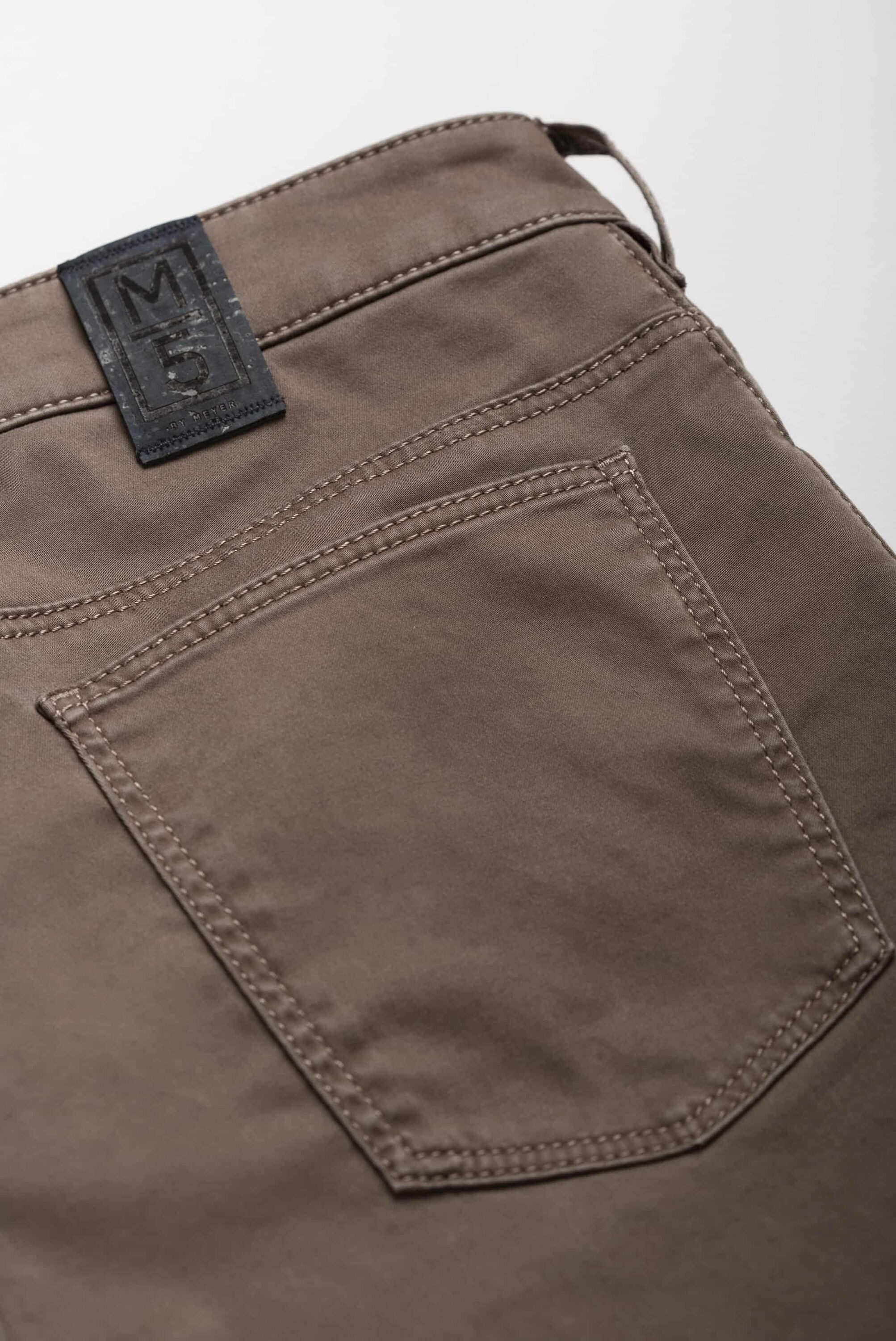 MEYER Chinos M5 Slim mit Stretch-Dehnbund