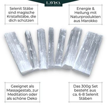 LAVISA Edelstein echte Edelsteine, Kristalle, Wassersteine, Mineralien Natursteine, Edelstein Wasserstein Kristall Heilstein Naturstein