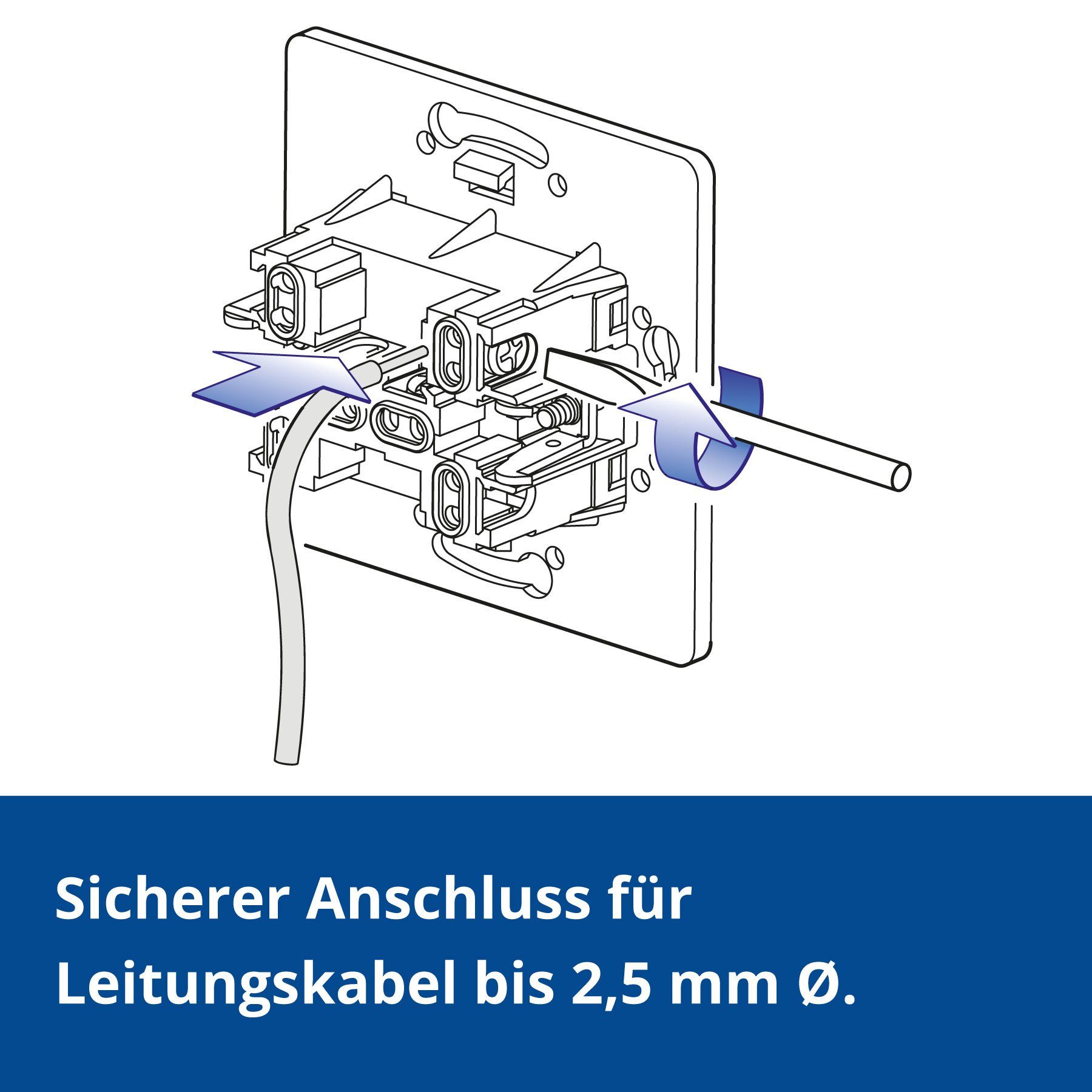 Aling Conel Lichtschalter PRESTIGE-Line Unterputz-Serienschalter (Packung)