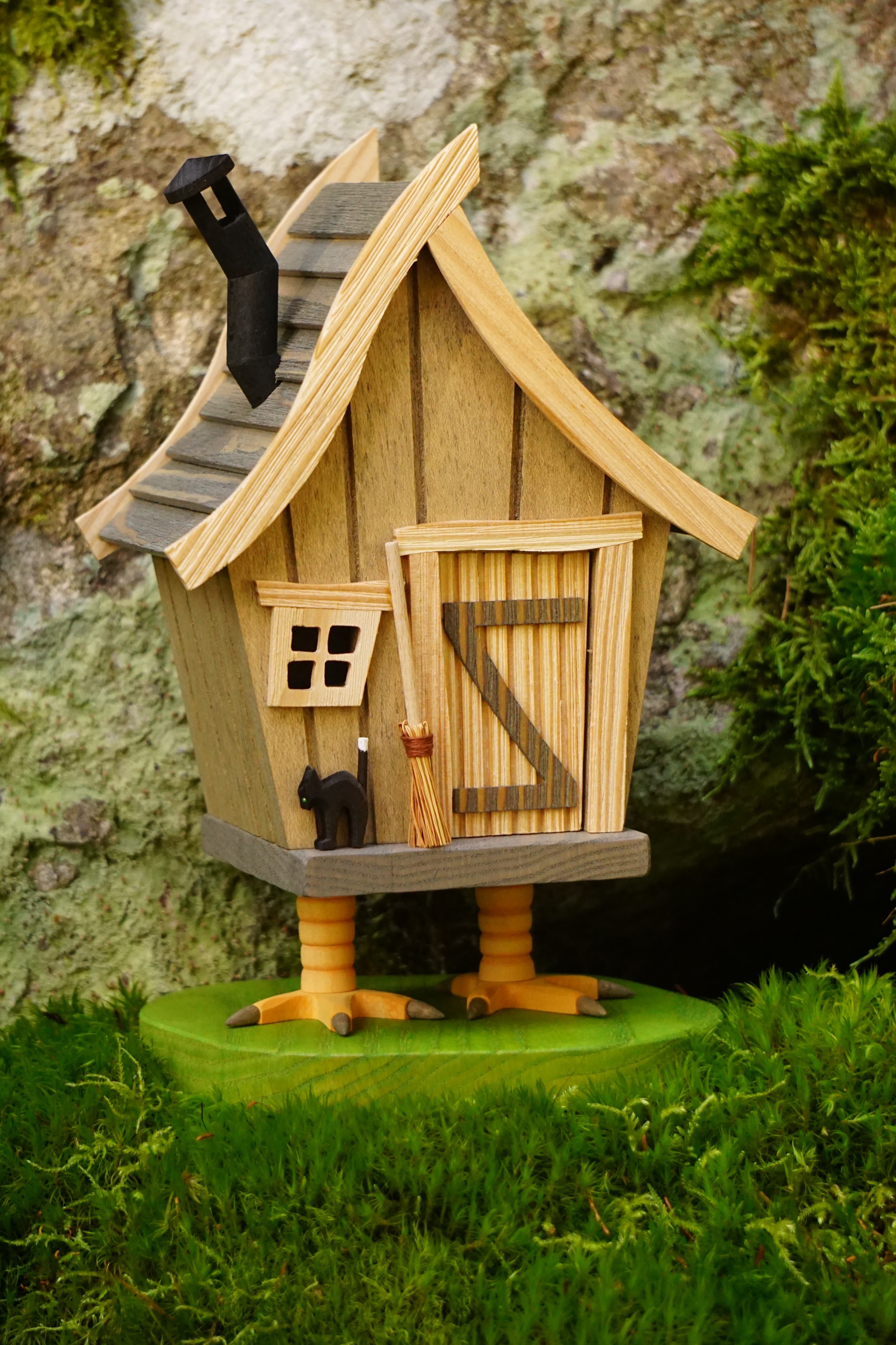 Richard Glaesser Räucherhaus Räucherhäuschen Hexenhaus, Original Erzgebirge