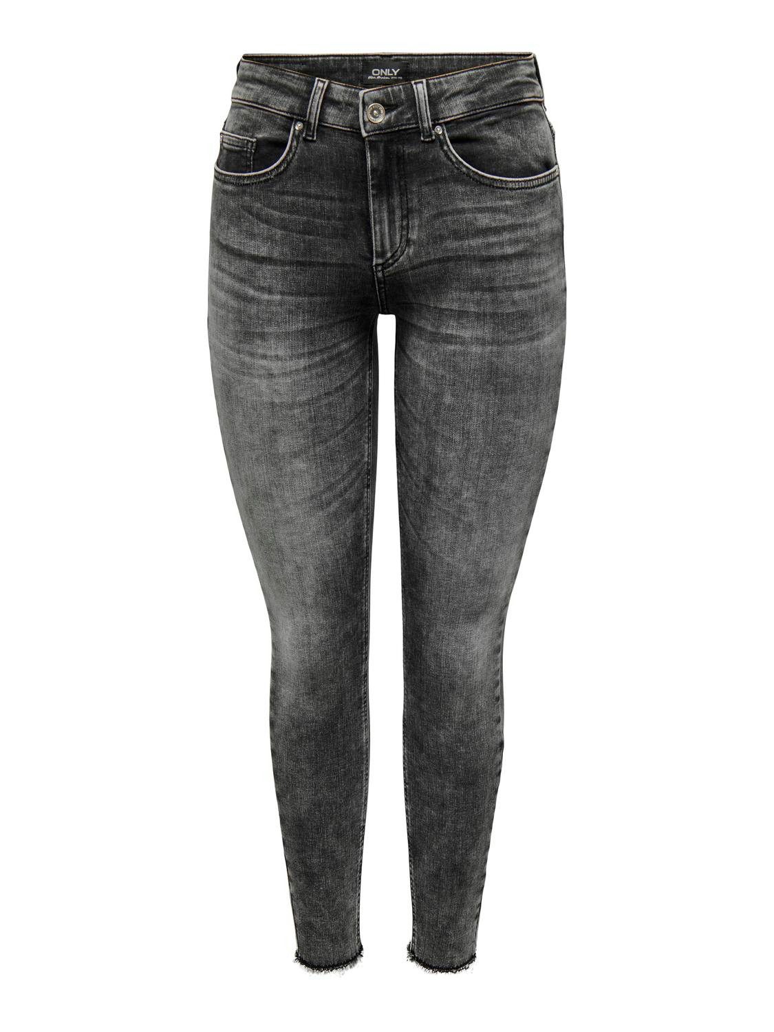 Skinny-fit-Jeans ONLBLUSH MID SK ANKLE RW DNM DOT227 NOOS