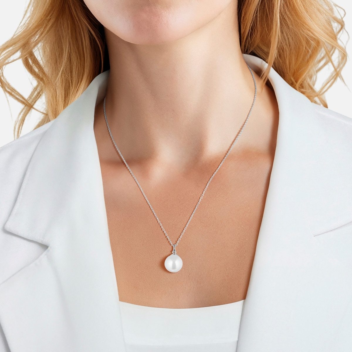 Rafaela Donata Kette mit Anhänger RD5030 (1-tlg), mit Muschelkernperle