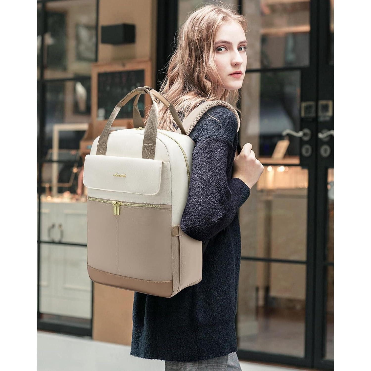 LuxusKollektion Laptoprucksack Rucksack Damen Groß 17 Zoll Laptop Wasserdic günstig online kaufen