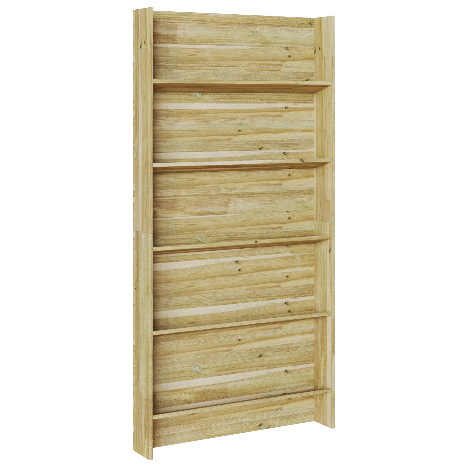 vidaXL Hochbeet 90 x 15 x 180 cm Garten Pflanzenständer 5-Stufen 90x15x180 cm imprägni
