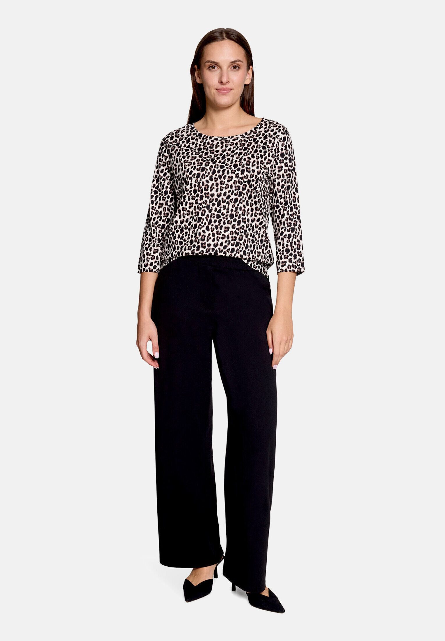 Betty Barclay 3/4-Arm-Shirt Damen mit Placement (1-tlg)