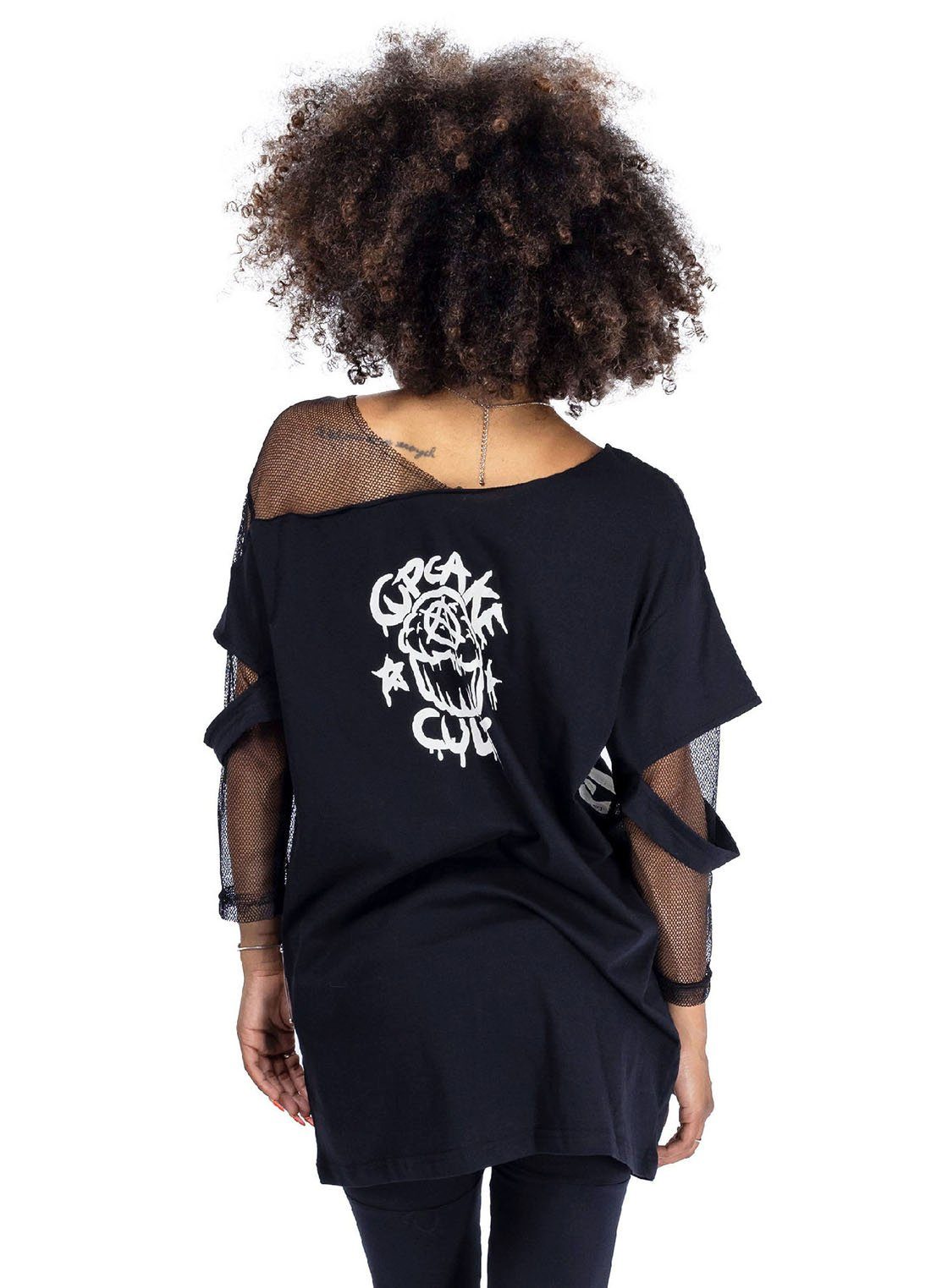 Cupcake Cult Shirttop Eat Sleep Anime günstig online kaufen