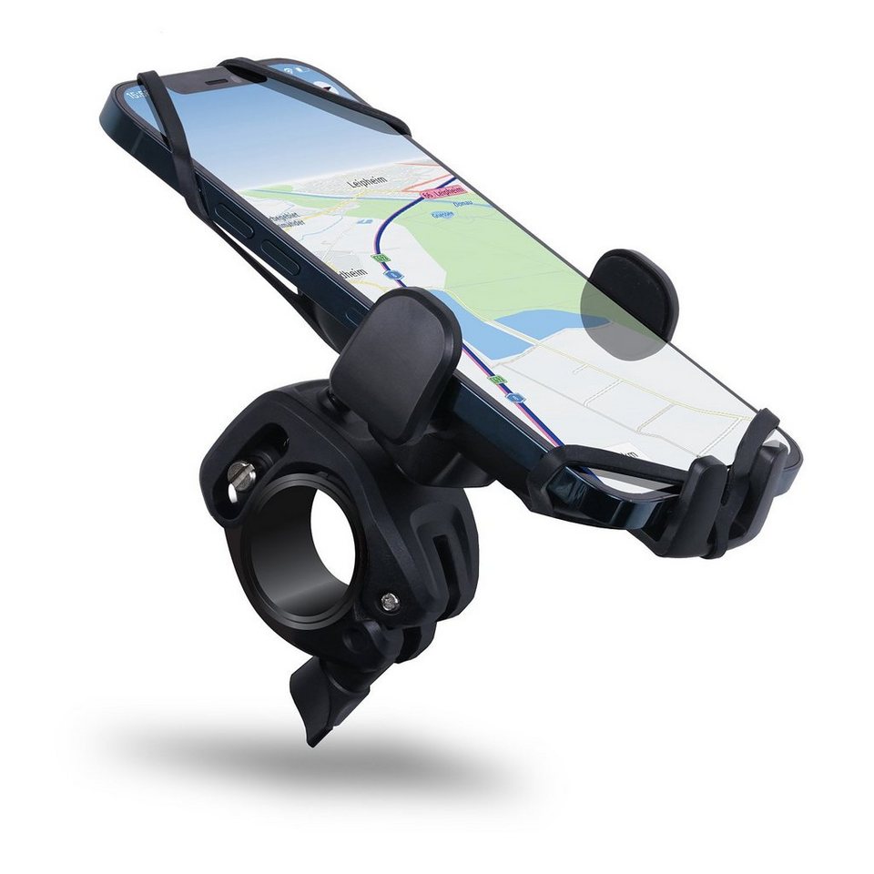 Wicked Chili Fahrrad Handyhalter für iPhone 14 Halterung Bike Smartphone- Halterung, (1er Set, 360 Grad drehbar)
