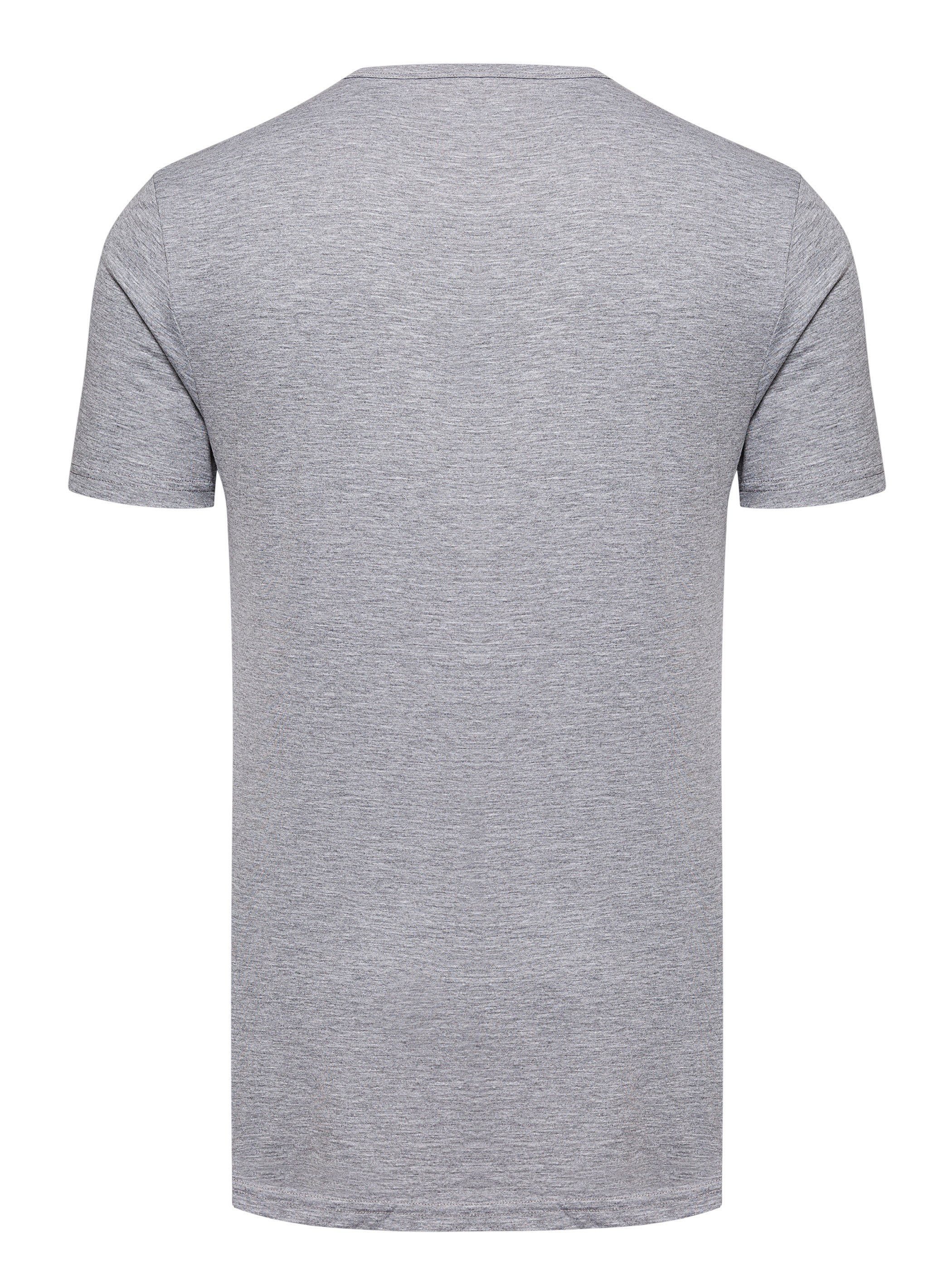 Yazubi T-Shirt Max Shaped Long Tee 3-Pack (Set, 3er-Pack) modernes Rundhalsshirt