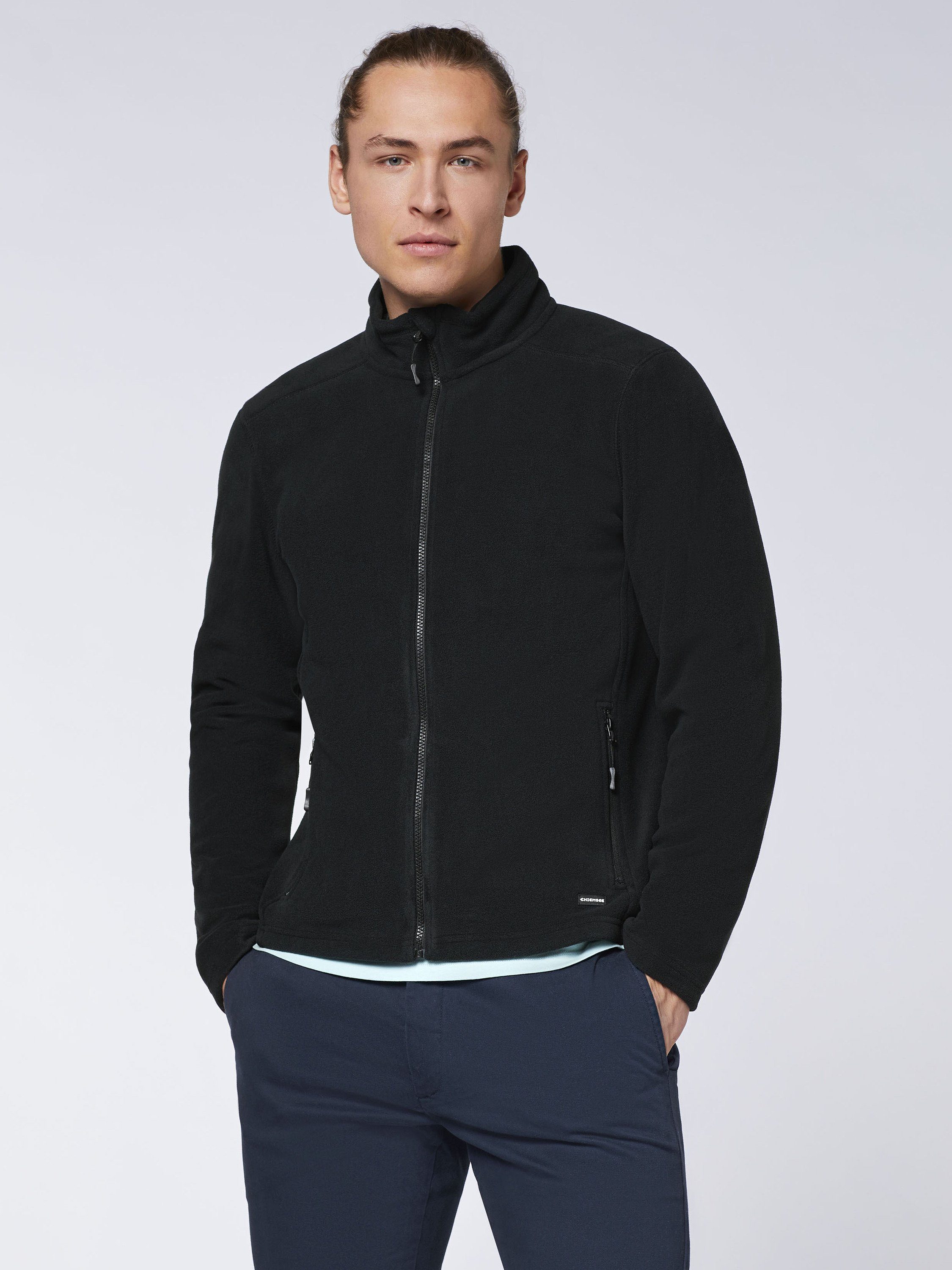 Chiemsee Fleecejacke Fleece-Jacke mit Logo-Symbol hinten 1