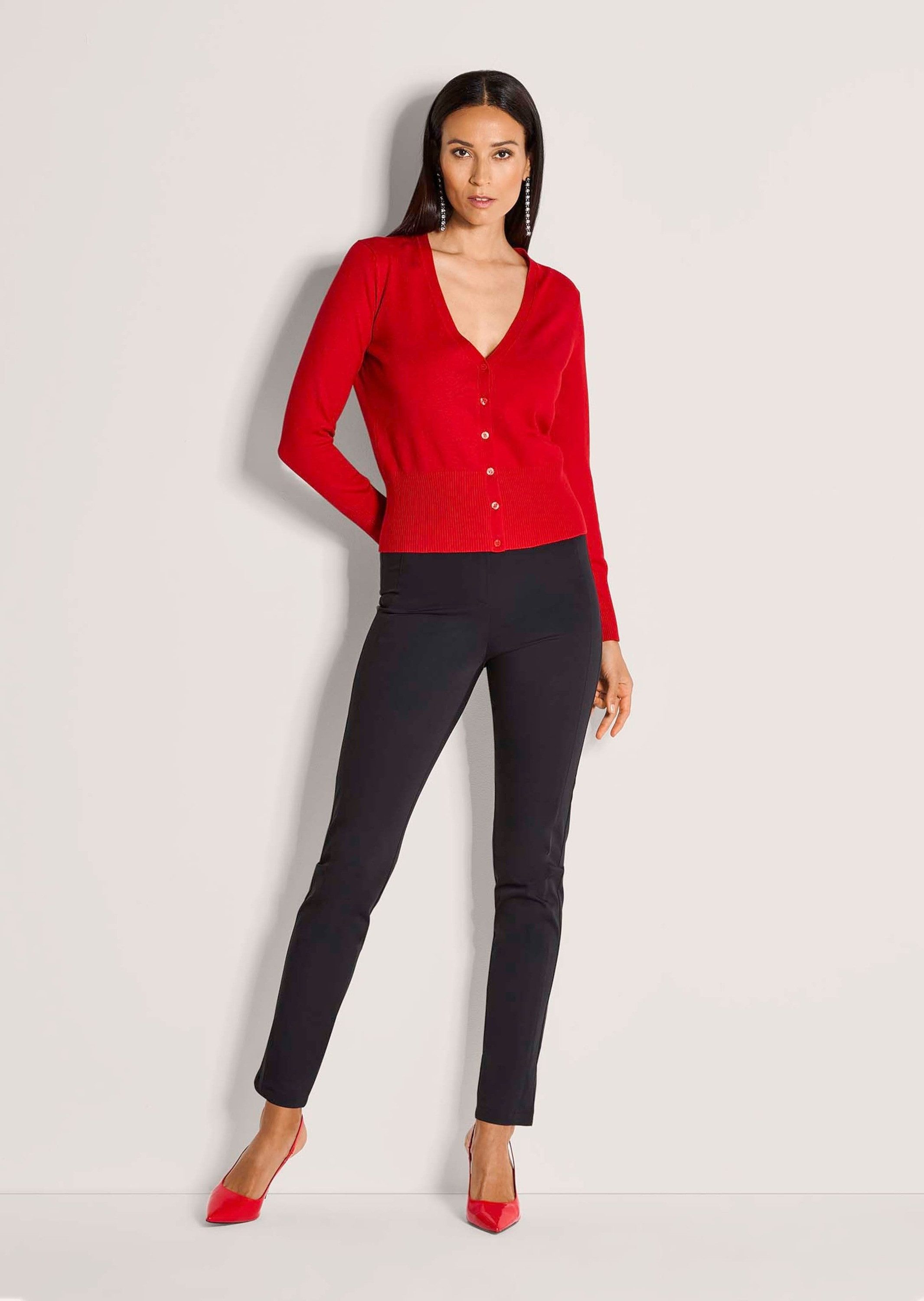 MADELEINE Strickjacke Strickjacke aus Viskose-Stretch günstig online kaufen