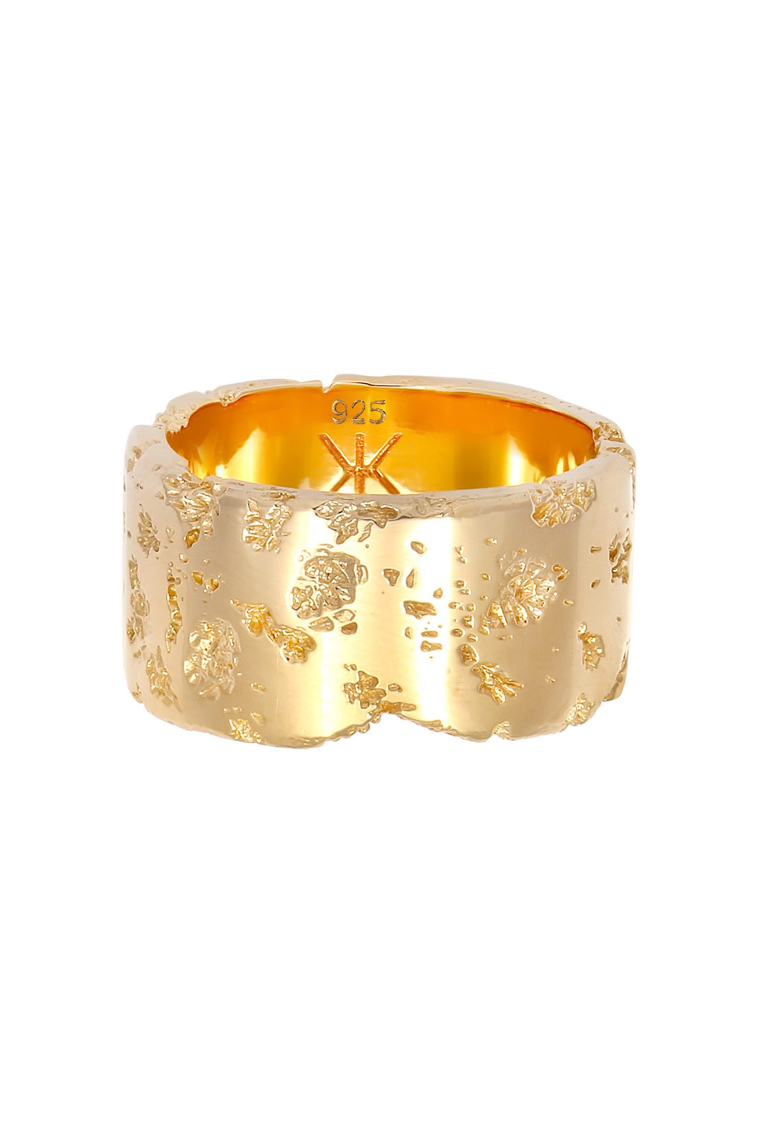 Kuzzoi Silberring Herren Geschmiedet Rustikal Look günstig online kaufen