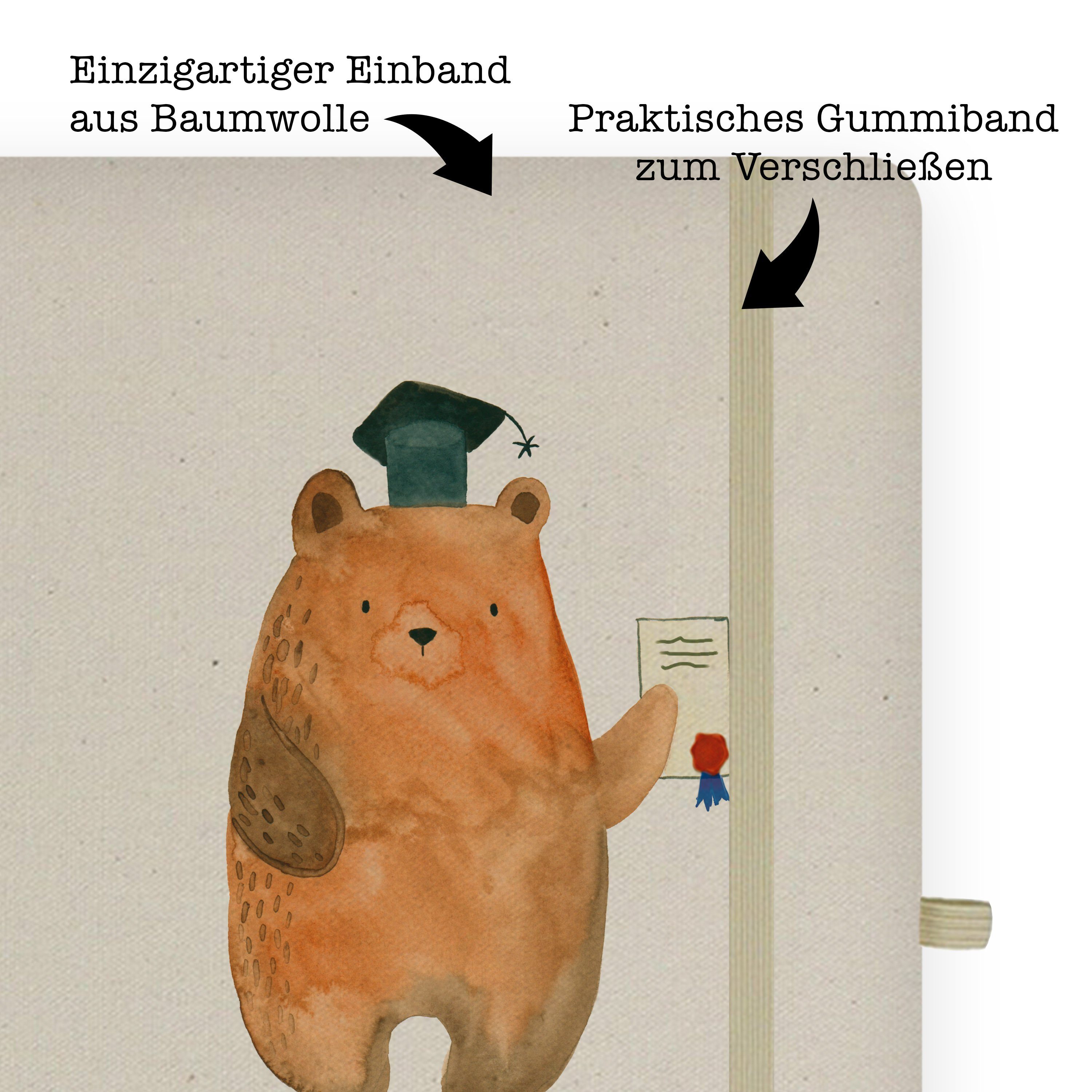 - Notizblock, Prüfungsbär Teddybär, Mrs. Transparent Abitur, Notizbuch Panda - Mr. Mr. & & Geschenk, N Mrs. Panda
