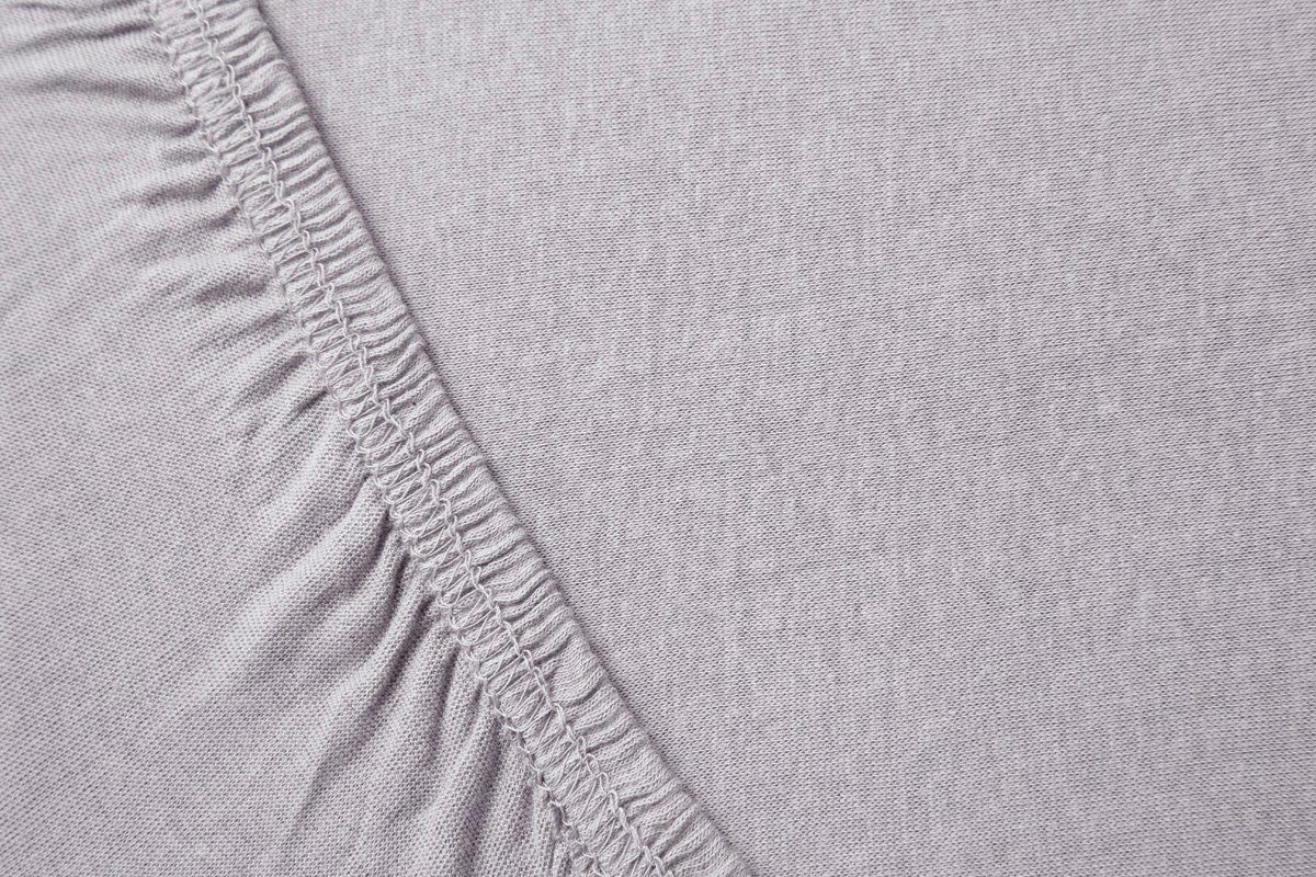 Hometex Premium Textiles Spannbettlaken Jersey Spannbettlaken 100% Baumwolle, Jersey, Gummizug: Rundumgummizug, Premium-Jersey Matratzenhöhe bis 23 cm – Bild 4 von 5