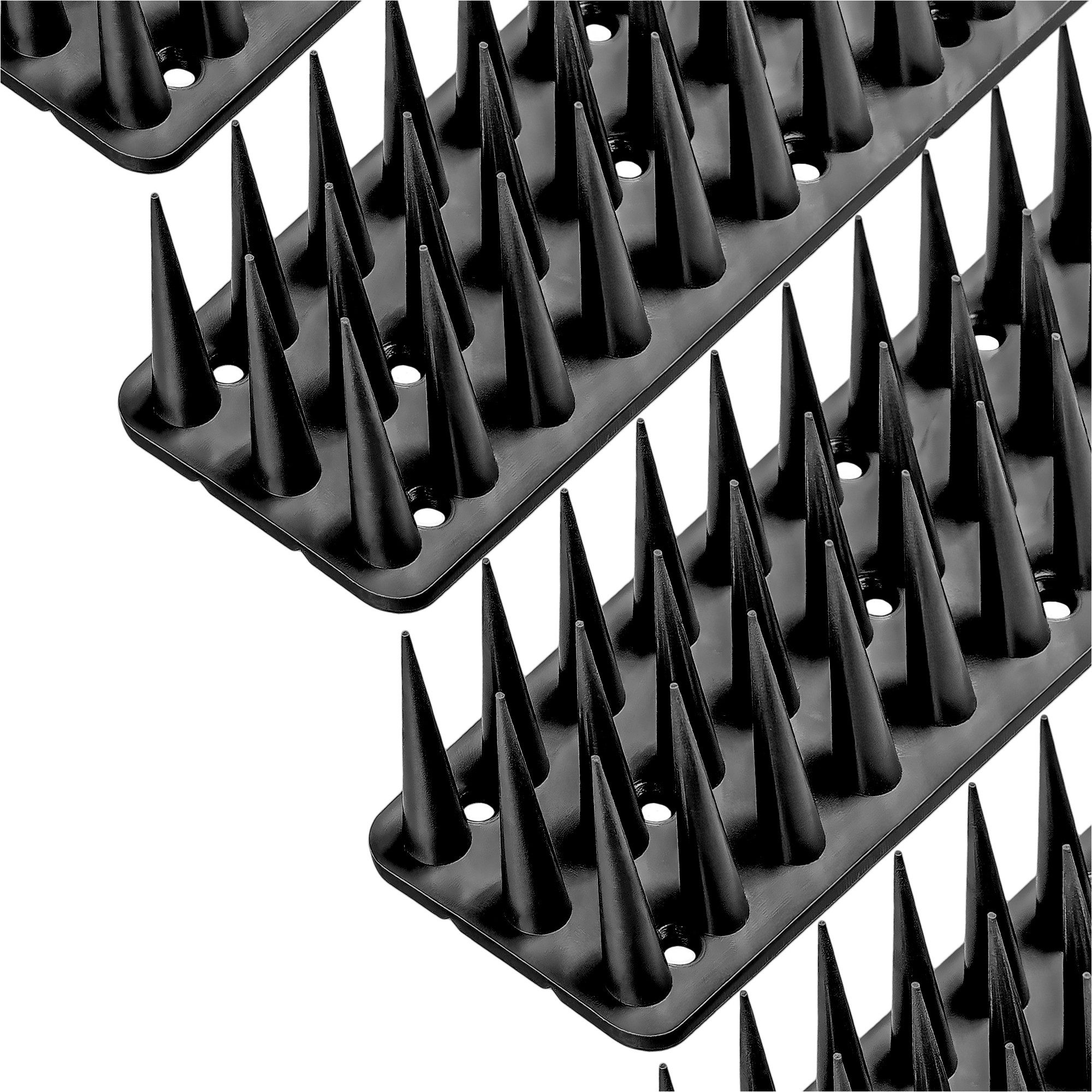 Taubenspikes Taubenabwehr Spikes Vogel, Katzen - für Balkon, Zaun - aus Kunststoff