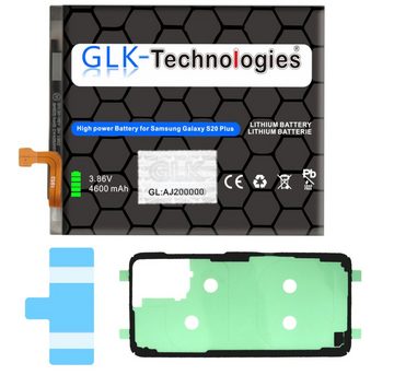 GLK-Technologies High Power Ersatzakku kompatibel mit Original Samsung Galaxy S20 Plus G985F 5G G986B Batterie Battery Akku EB-BG985ABY GLK-Technologies Ohne Set Handy-Akku 4600 mAh (3.86 V)