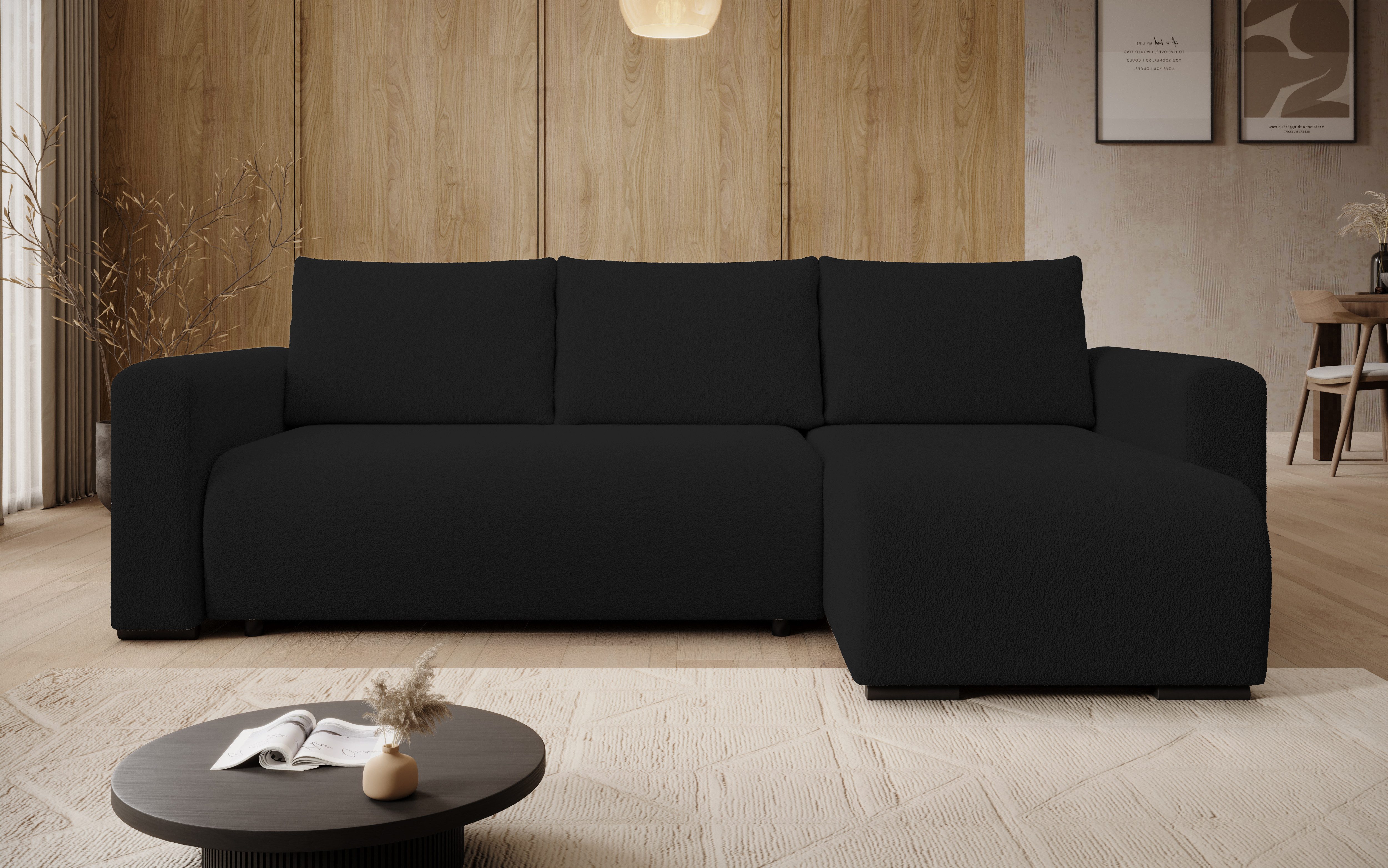 storez24 Ecksofa Tally, mit Bettkasten und Schlaffunktion, L-Form, bequem