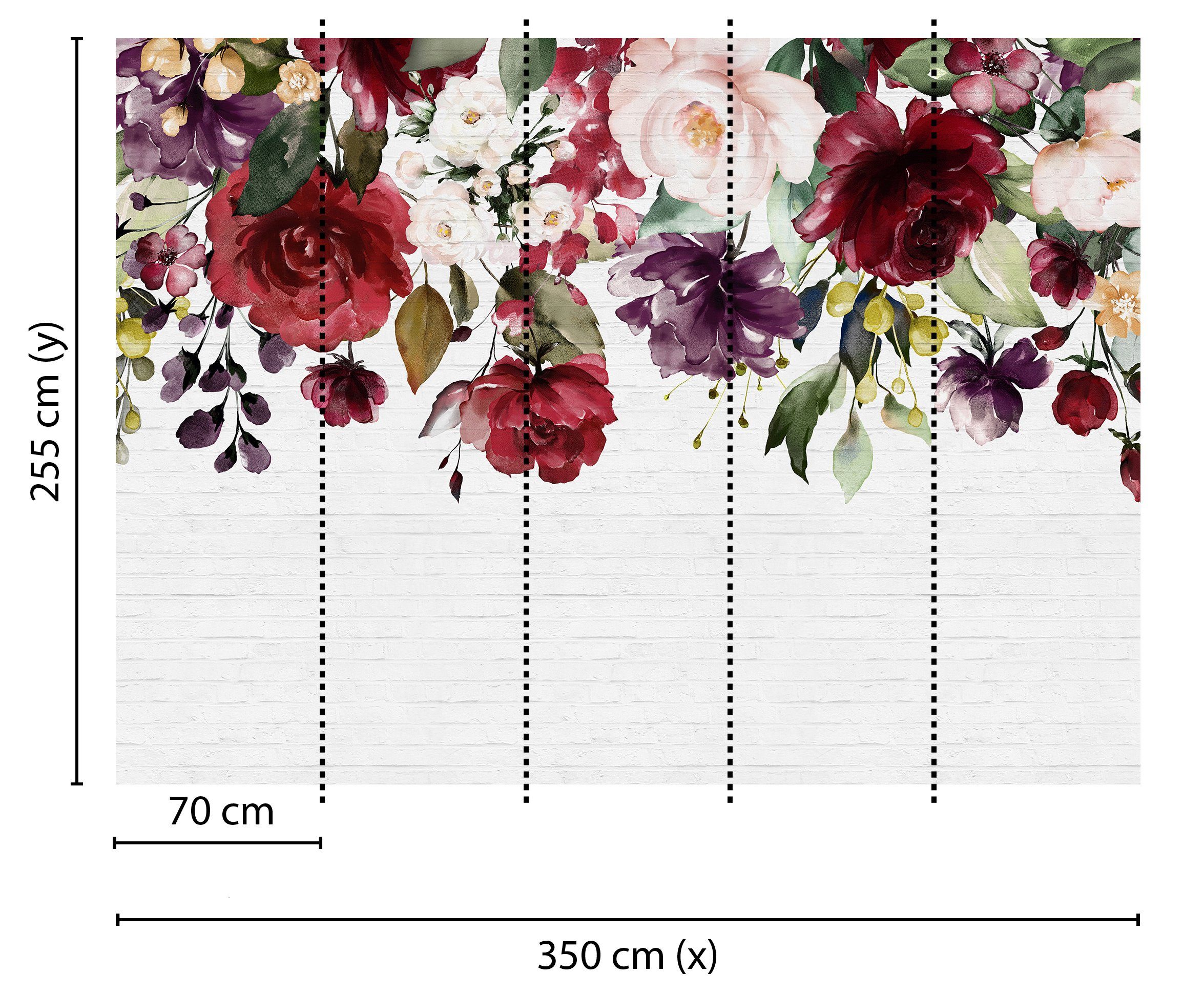 living walls Fototapete Designwalls Mural 1, glatt, (5 St), Vlies, Wand, Schräge, Decke. Reduzierter Preis € 98,53. Unverbindliche Preisempfehlung € 159,95, (€ 98,53 pro 1 Stk)