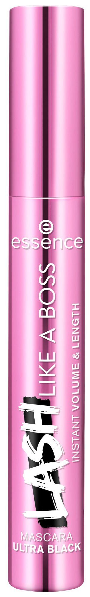 Essence Mascara LASH LIKE A BOSS INSTANT VOLUME & LENGTH MASCARA ULTRA BLACK, 3-tlg., mit ultraschwarzer Textur