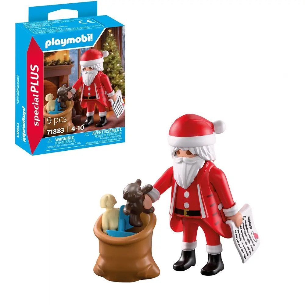 Playmobil® Actionfigur PLAYMOBIL 71883 Weihnachtsmann mit Wunschzettel – Bild 4 von 4