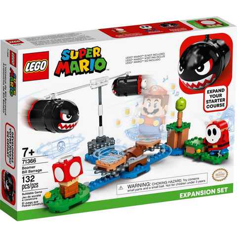LEGO® Konstruktionsspielsteine LEGO® Super Mario™ - Riesen-Kugelwillis – Erweiter, (Set, 132 St)
