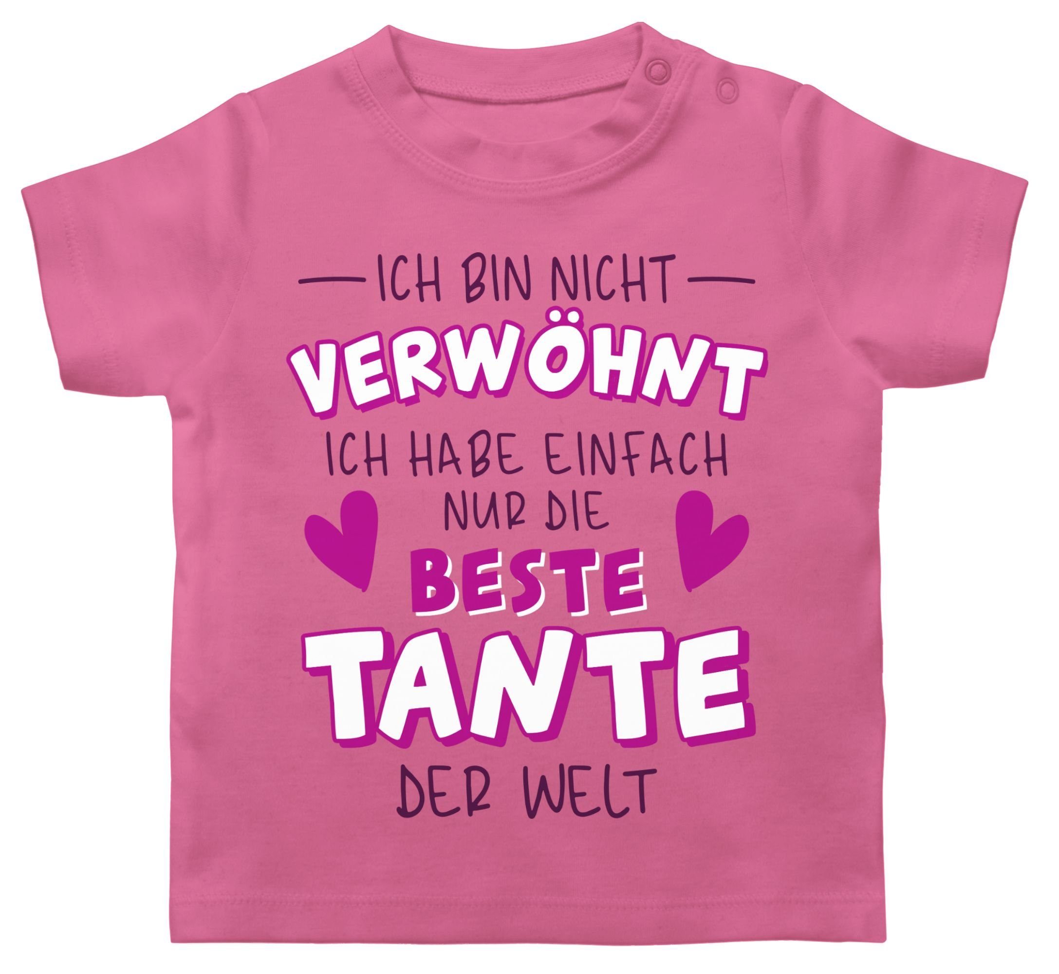 Shirtracer TShirt »Ich bin nicht verwöhnt Ich habe einfach nur die